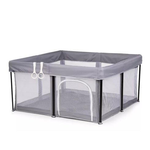 Chipolino Vibe babakarám összecsukható 120x120 cm - grey 