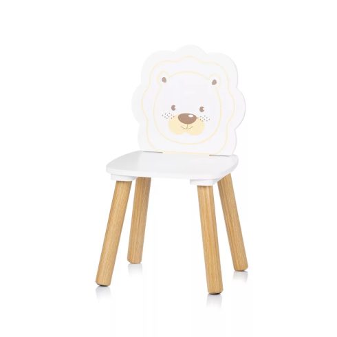 Chipolino Asztalka 2 székkel - hippo and lion 