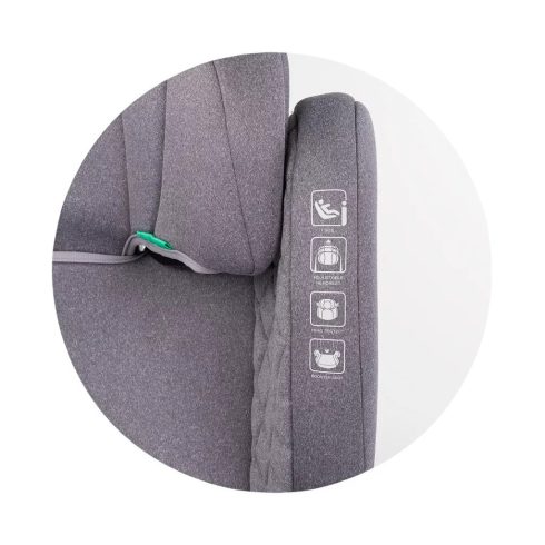 Chipolino Cyber autósülés 100-150cm - platinum