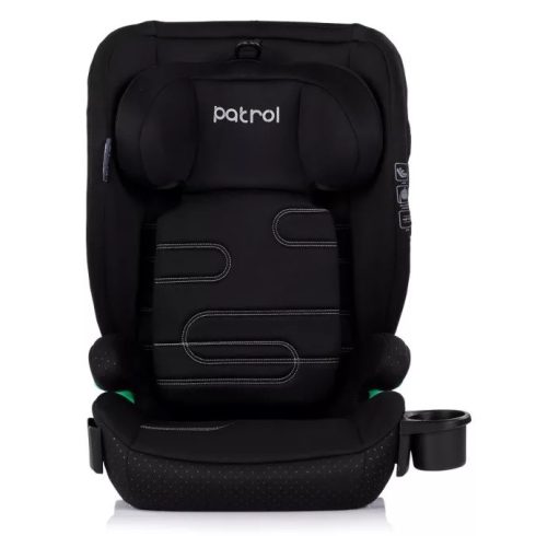 Chipolino Patrol autósülés Isofix 100-150cm - noir