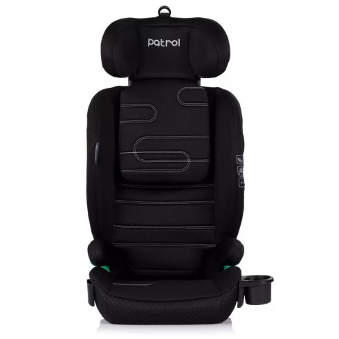 Chipolino Patrol autósülés Isofix 100-150cm - noir