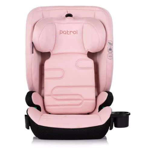 Chipolino Patrol autósülés Isofix 100-150cm - powder pink 