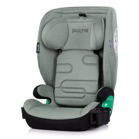 Chipolino Patrol autósülés Isofix 100-150cm - matcha