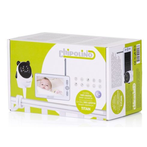 Chipolino Titan videós digitális bébiőr 7" 