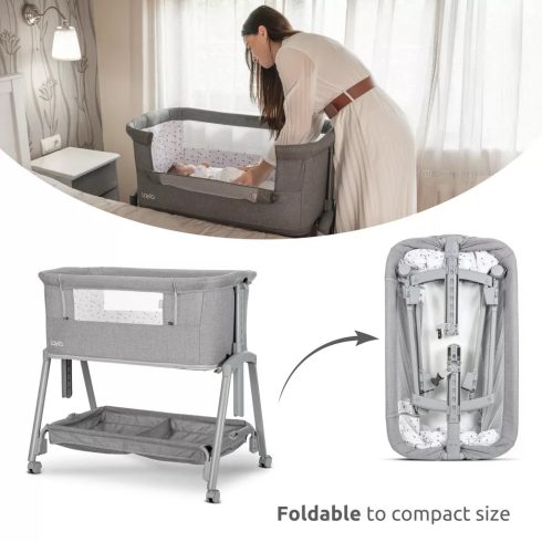 Lorelli Layla 2 az 1-ben babaöböl és járóka - Grey