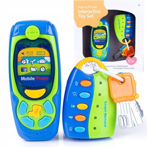 Chipolino Kulcs és telefon játék hanggal és fényekkel