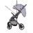 Chipolino Omnia átfordítható sport babakocsi - platinum
