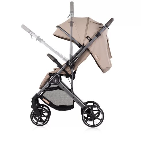 Chipolino Omnia átfordítható sport babakocsi - latte