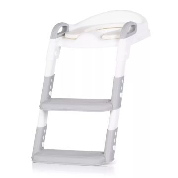 Chipolino Kiddy lépcsős wc szűkítő - Grey