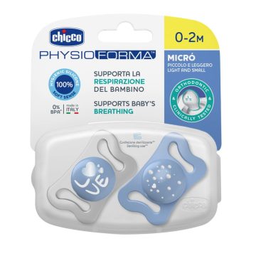   Chicco PhysioForma® Micro éjszakai minicumi 0-2 hó (2 db) - kék