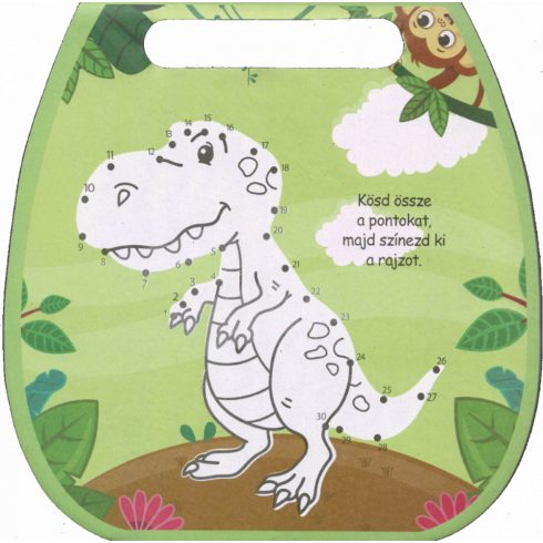 Mókás foglalkoztató - A dinók világa 