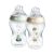 Tommee Tippee Natural Start 2*340ml cumisüveg 3 hó + (Süni/ Béka)