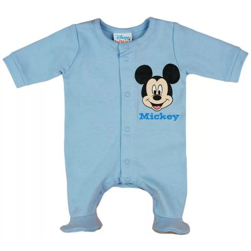 Disney  Mickey hosszú ujjú pamut rugdalózó (44) kék
