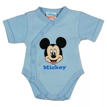 Disney Mickey rövid ujjú baba body kék (62)