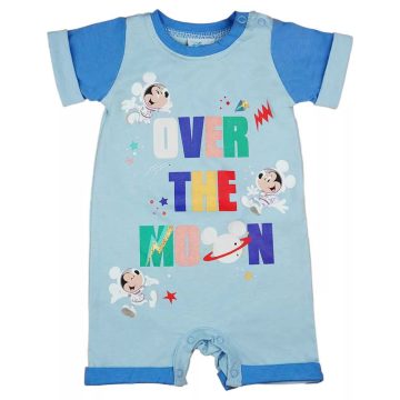   Rövid ujjú kisfiú baba napozó űrhajós Mickey egér mintával (68) 