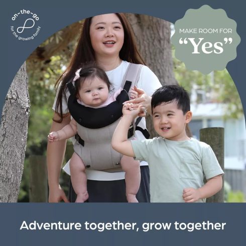 Dreambaby Journey ergonomikus 3az1 ben babahordozó 15 kg-ig - bézs