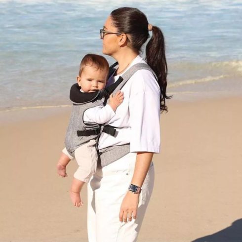 Dreambaby Journey ergonomikus 3az1 ben babahordozó 15 kg-ig - szürke