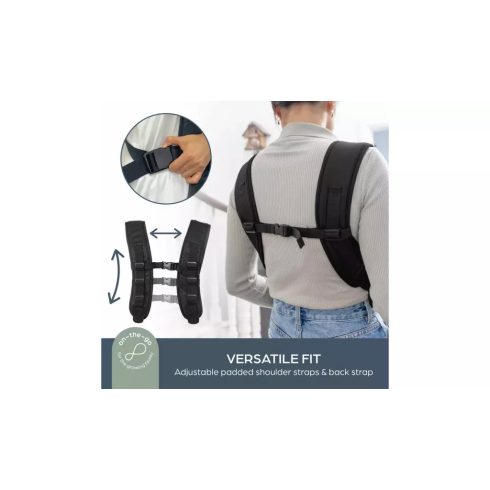 Dreambaby On the Move 3az1 ben babahordozó 12 kg-ig - fekete