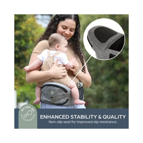 Dreambaby Up & go csípőhordozó 18 kg-ig - szürke