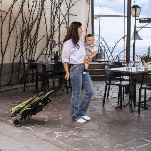 Chicco TROLLEYme babakocsi automata zárral  0h + Lime