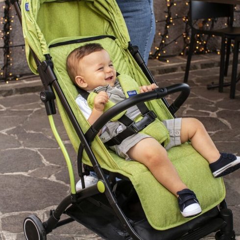 Chicco TROLLEYme babakocsi automata zárral  0h + Lime