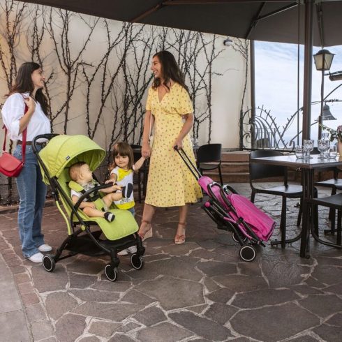 Chicco TROLLEYme babakocsi automata zárral  0h + Lime