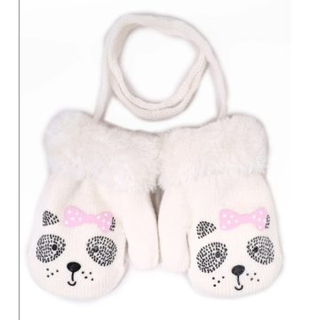 Yo!club téli kesztyű 12 cm - ekrü/kutya