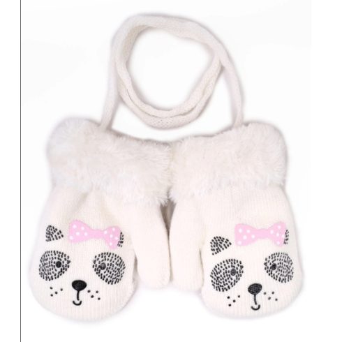 Yo!club téli kesztyű 12 cm - ekrü/kutya