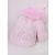 Yo!club téli kesztyű 12 cm - rózsaszín/fehér szívecskék