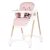 Chipolino Candy Shop multifunkciós etetőszék - Powder pink