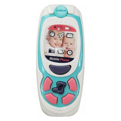 Chipolino Gyerekjáték mobiltelefon zenével és fénnyel - blue