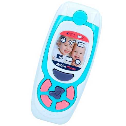 Chipolino Gyerekjáték mobiltelefon zenével és fénnyel - blue