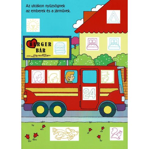 96 matrica a városról 