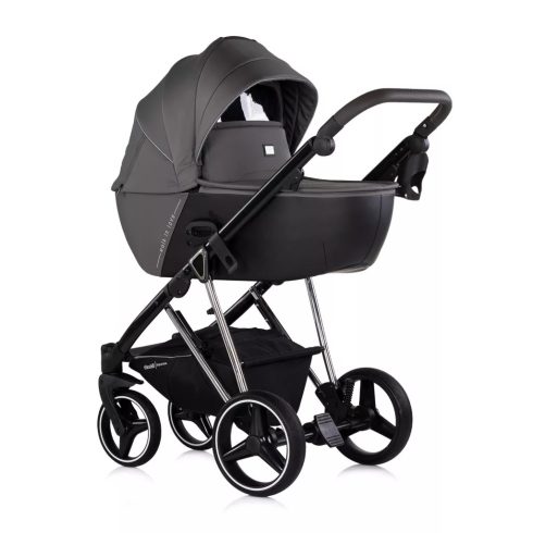 Chipolino Imperium 3 az 1-ben újszülött babakocsi - Charcoal