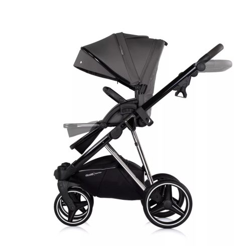Chipolino Imperium 3 az 1-ben újszülött babakocsi - Charcoal