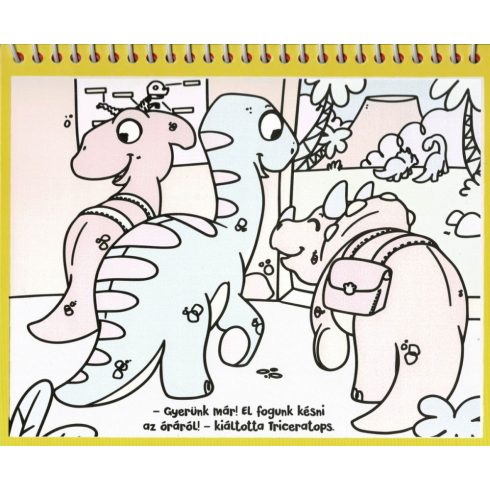 Varázsolj színeket - Dinoszauruszok 