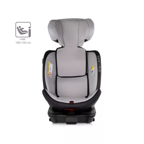 Chipolino Hypnotic Plus autósülés I-Size 40-150cm - platinum 