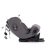 Chipolino Techno iGrow autósülés Isofix 40-150cm - charcoal 