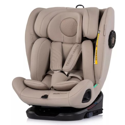 Chipolino Techno iGrow autósülés Isofix 40-150cm - latte 