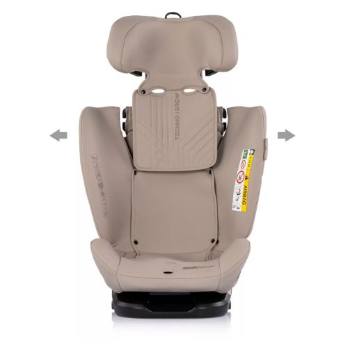 Chipolino Techno iGrow autósülés Isofix 40-150cm - latte 