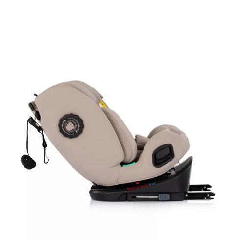 Chipolino Techno iGrow autósülés Isofix 40-150cm - latte 