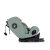 Chipolino Techno iGrow autósülés Isofix 40-150cm - matcha