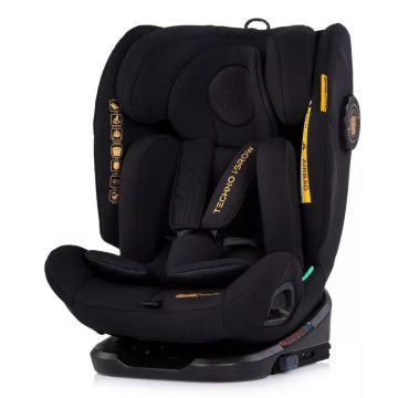 Chipolino Techno iGrow autósülés Isofix 40-150cm - noir 