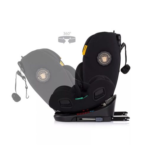 Chipolino Techno iGrow autósülés Isofix 40-150cm - noir 