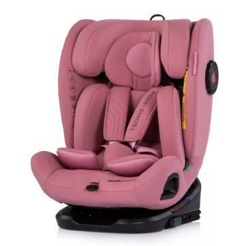   Chipolino Techno iGrow autósülés Isofix 40-150cm - powder pink 