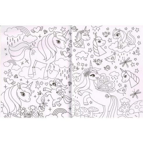 Gyémántos kifestő - Unikornisok 