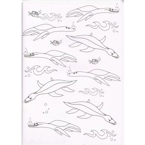 Gyémántos kifestő - Dinoszauruszok 