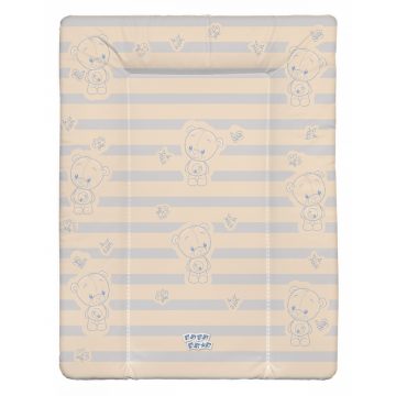   Babastar puha pelenkázó lap 50*70 cm - Levendula apró maci + pillangó