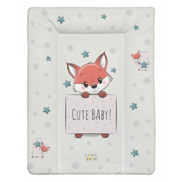   Babastar puha pelenkázó lap 50*70 cm - Levendula csillagos róka