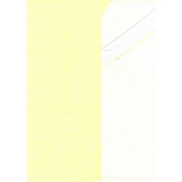 Baby Shop matracvédő lepedő - 70*120 cm - sárga